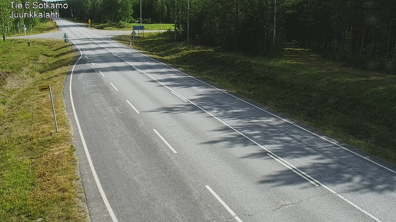 Weather Camera Image Väg 6 Sotkamo, Juurikkalahti, Sotkamo, Kainuu