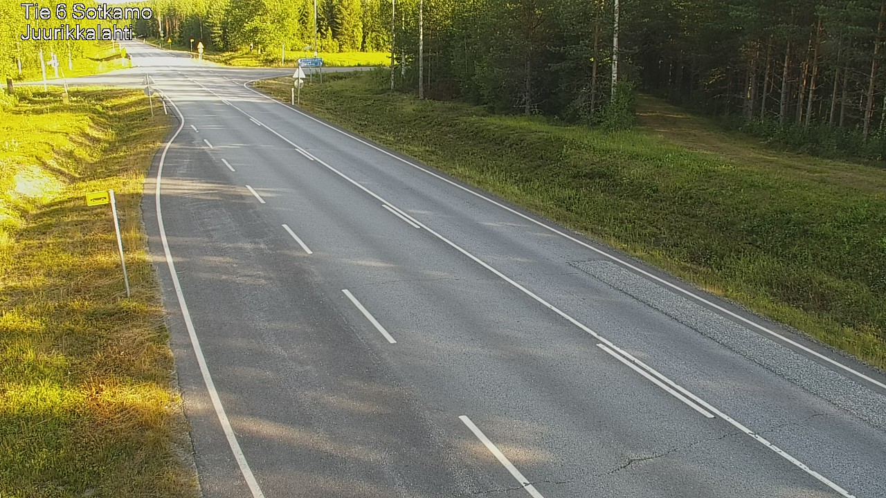 Weather Camera Image Väg 6 Sotkamo, Juurikkalahti, Sotkamo, Kainuu