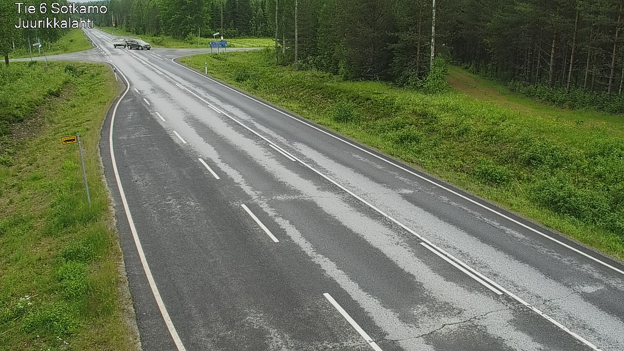 Weather Camera Image Road 6 Sotkamo, Juurikkalahti, Sotkamo, Kainuu