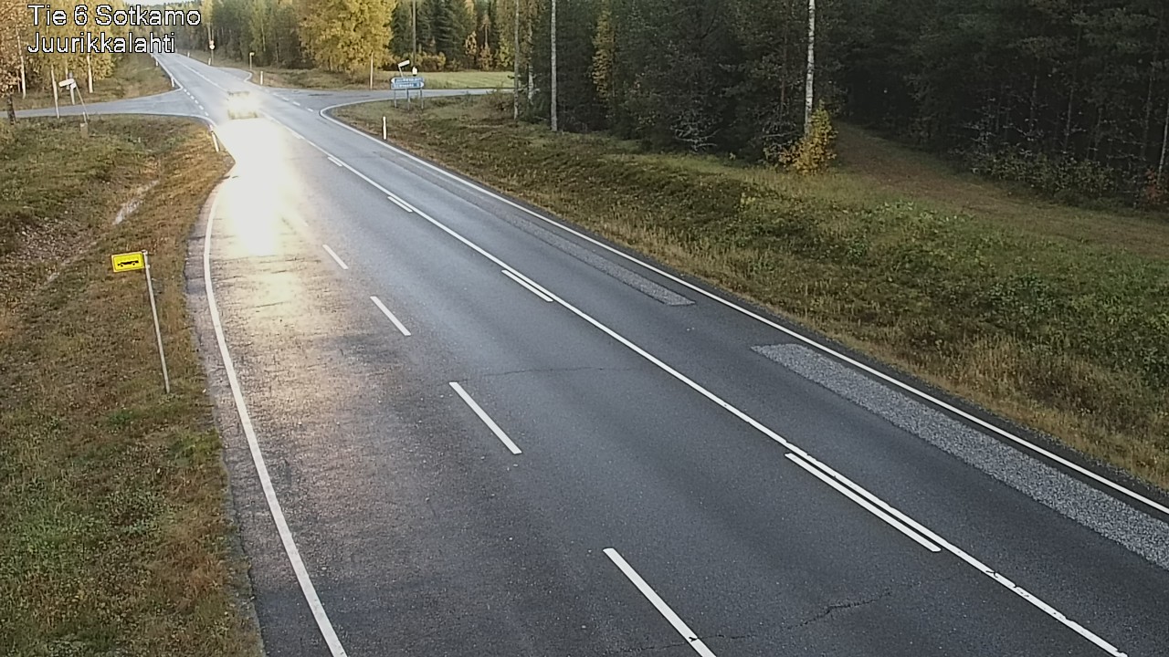 Kelikamerat Kuva Tie 6 Sotkamo, Juurikkalahti, Sotkamo, Kainuu