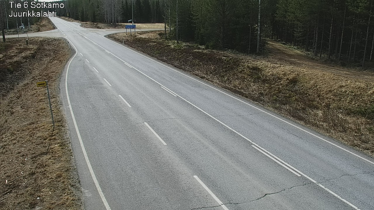 Kelikamerat Kuva Tie 6 Sotkamo, Juurikkalahti, Sotkamo, Kainuu