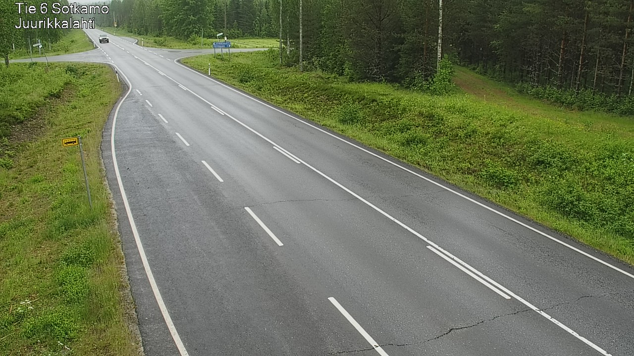Kelikamerat Kuva Tie 6 Sotkamo, Juurikkalahti, Sotkamo, Kainuu