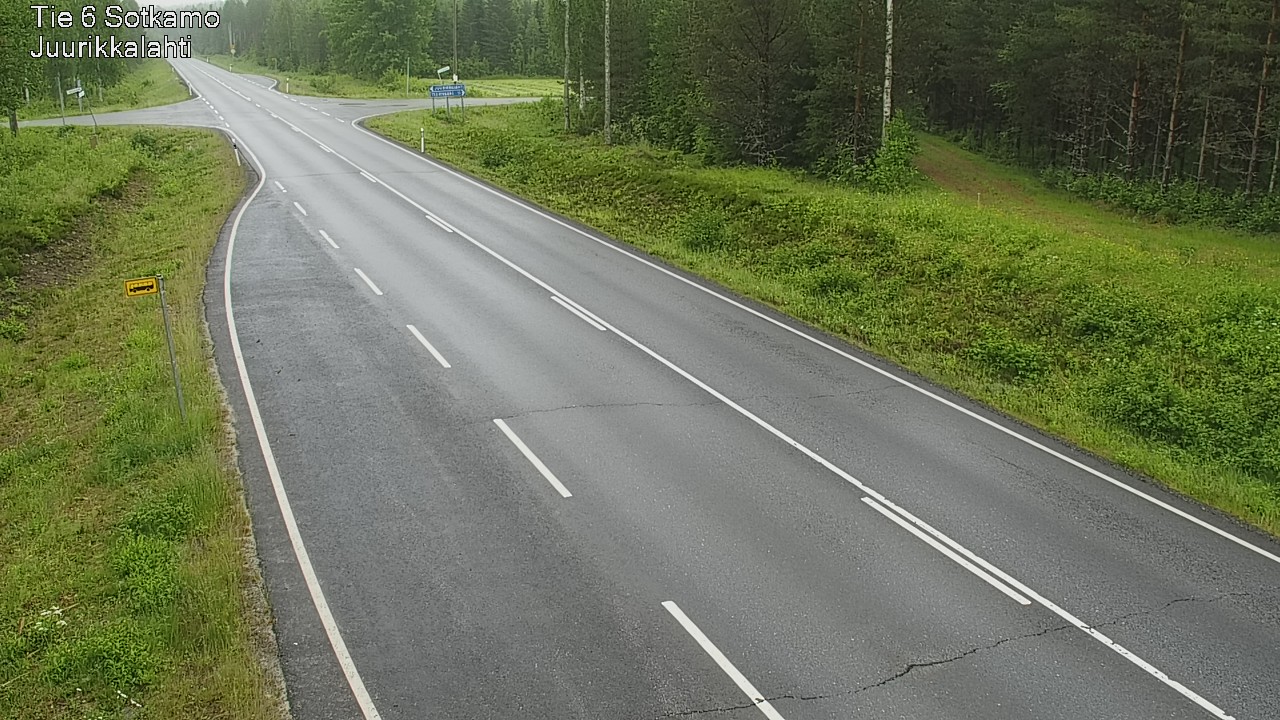 Kelikamerat Kuva Tie 6 Sotkamo, Juurikkalahti, Sotkamo, Kainuu
