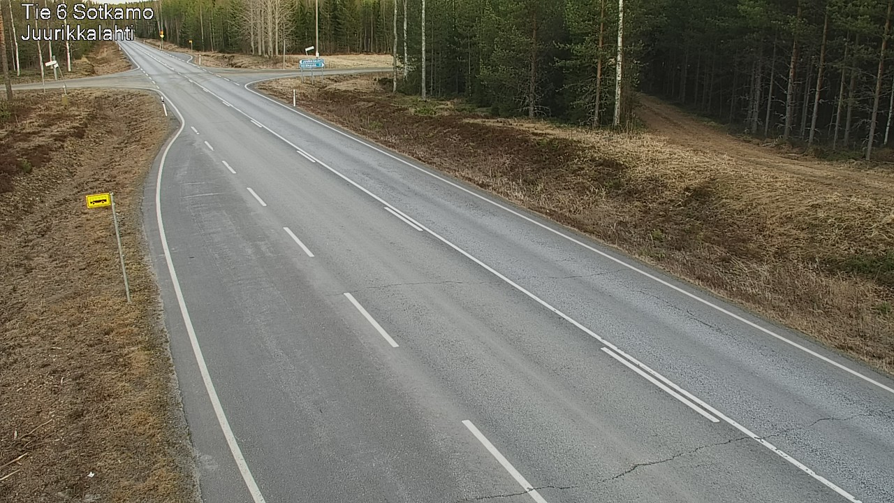 Kelikamerat Kuva Tie 6 Sotkamo, Juurikkalahti, Sotkamo, Kainuu