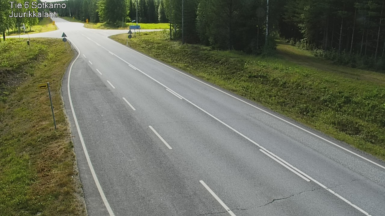 Weather Camera Image Väg 6 Sotkamo, Juurikkalahti, Sotkamo, Kainuu