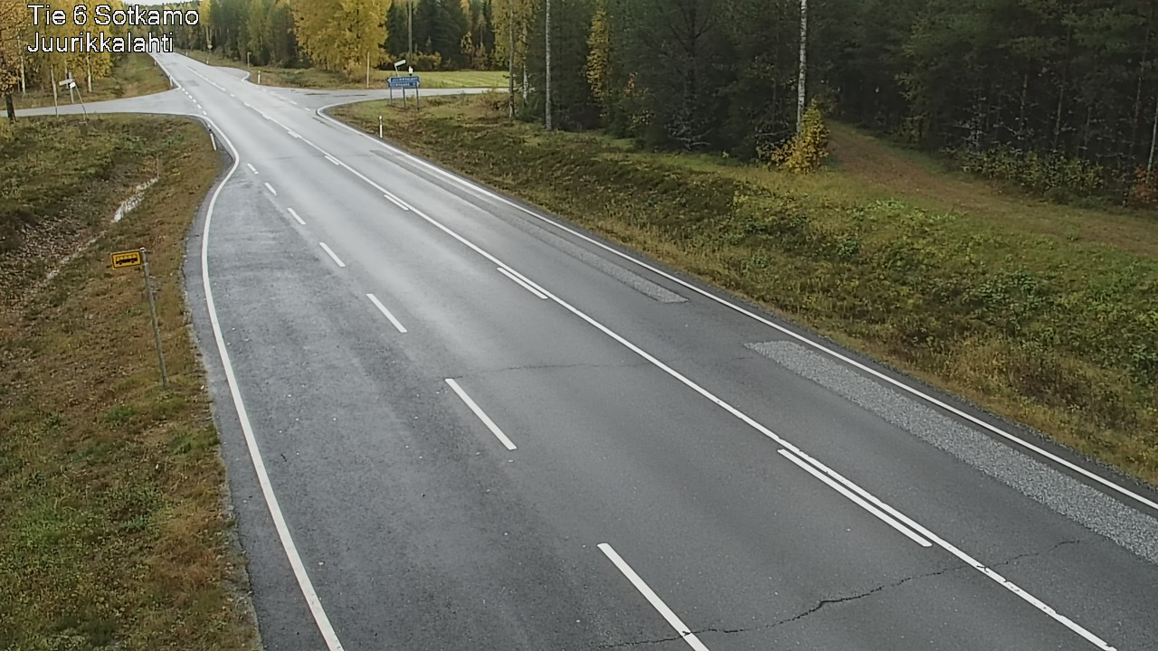 Kelikamerat Kuva Tie 6 Sotkamo, Juurikkalahti, Sotkamo, Kainuu