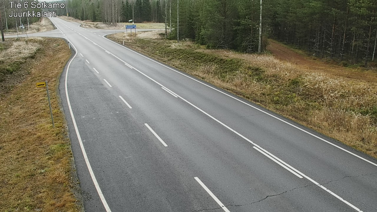 Kelikamerat Kuva Tie 6 Sotkamo, Juurikkalahti, Sotkamo, Kainuu