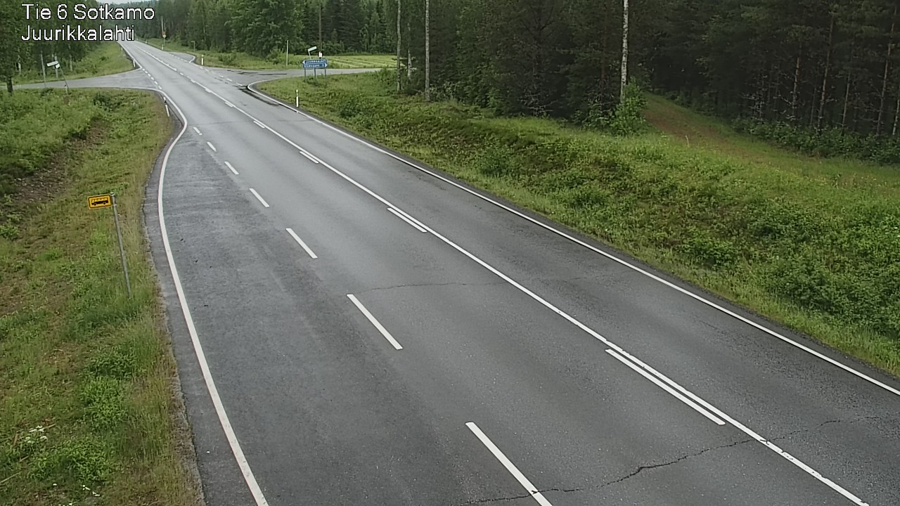 Kelikamerat Kuva Tie 6 Sotkamo, Juurikkalahti, Sotkamo, Kainuu