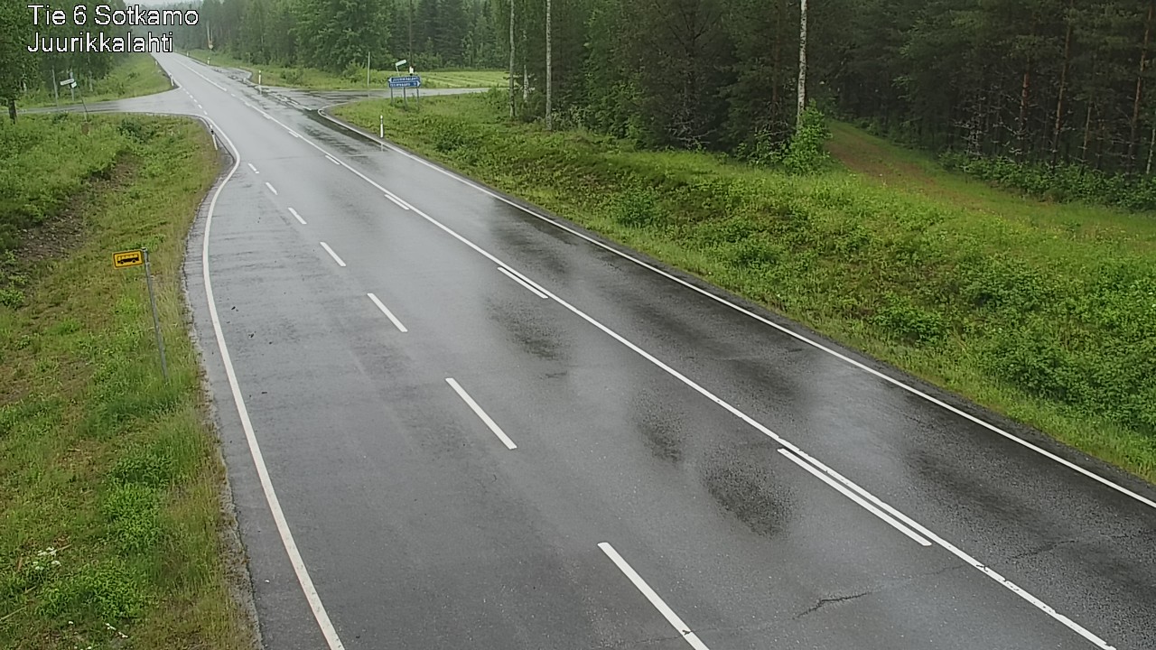 Kelikamerat Kuva Tie 6 Sotkamo, Juurikkalahti, Sotkamo, Kainuu