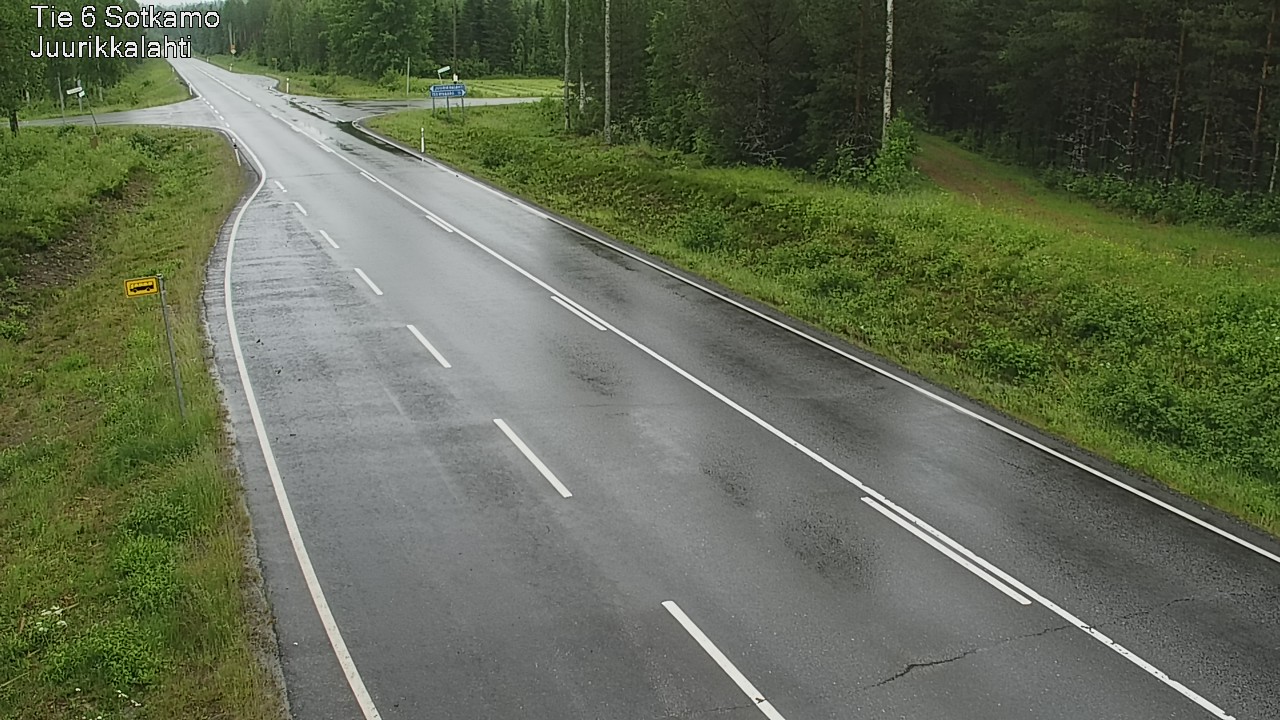 Kelikamerat Kuva Tie 6 Sotkamo, Juurikkalahti, Sotkamo, Kainuu