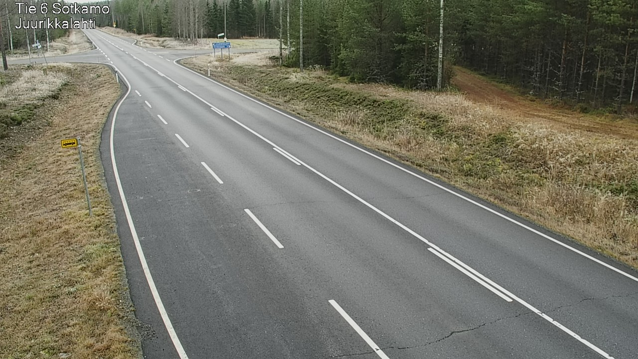 Kelikamerat Kuva Tie 6 Sotkamo, Juurikkalahti, Sotkamo, Kainuu