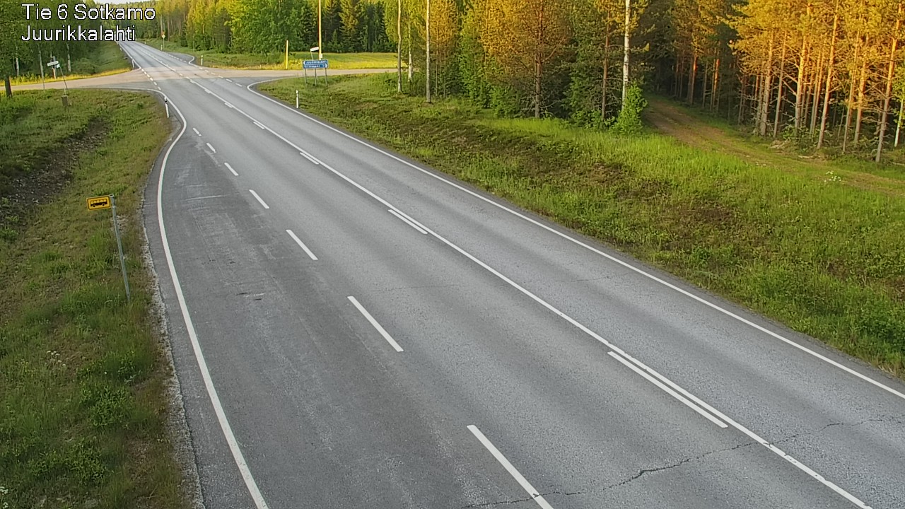 Kelikamerat Kuva Tie 6 Sotkamo, Juurikkalahti, Sotkamo, Kainuu