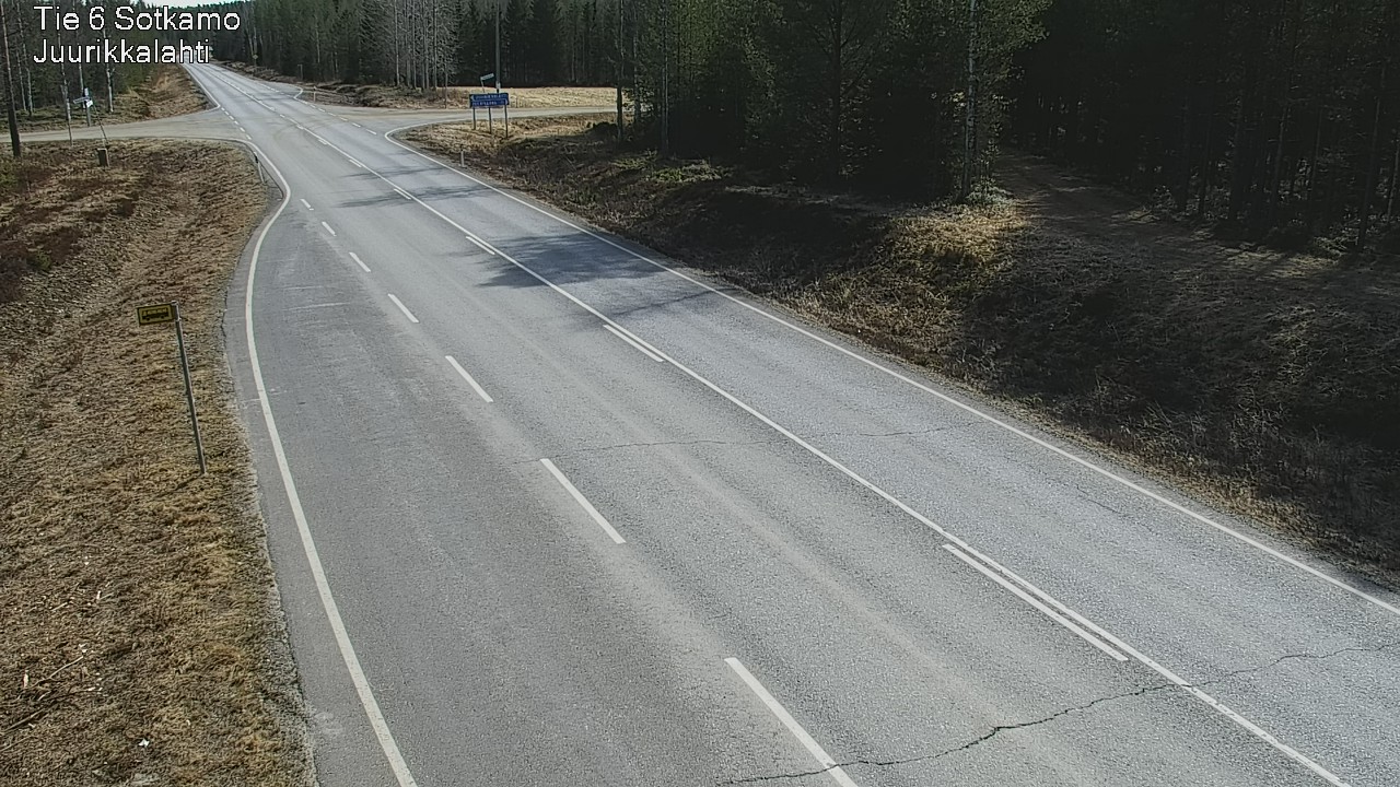 Kelikamerat Kuva Tie 6 Sotkamo, Juurikkalahti, Sotkamo, Kainuu