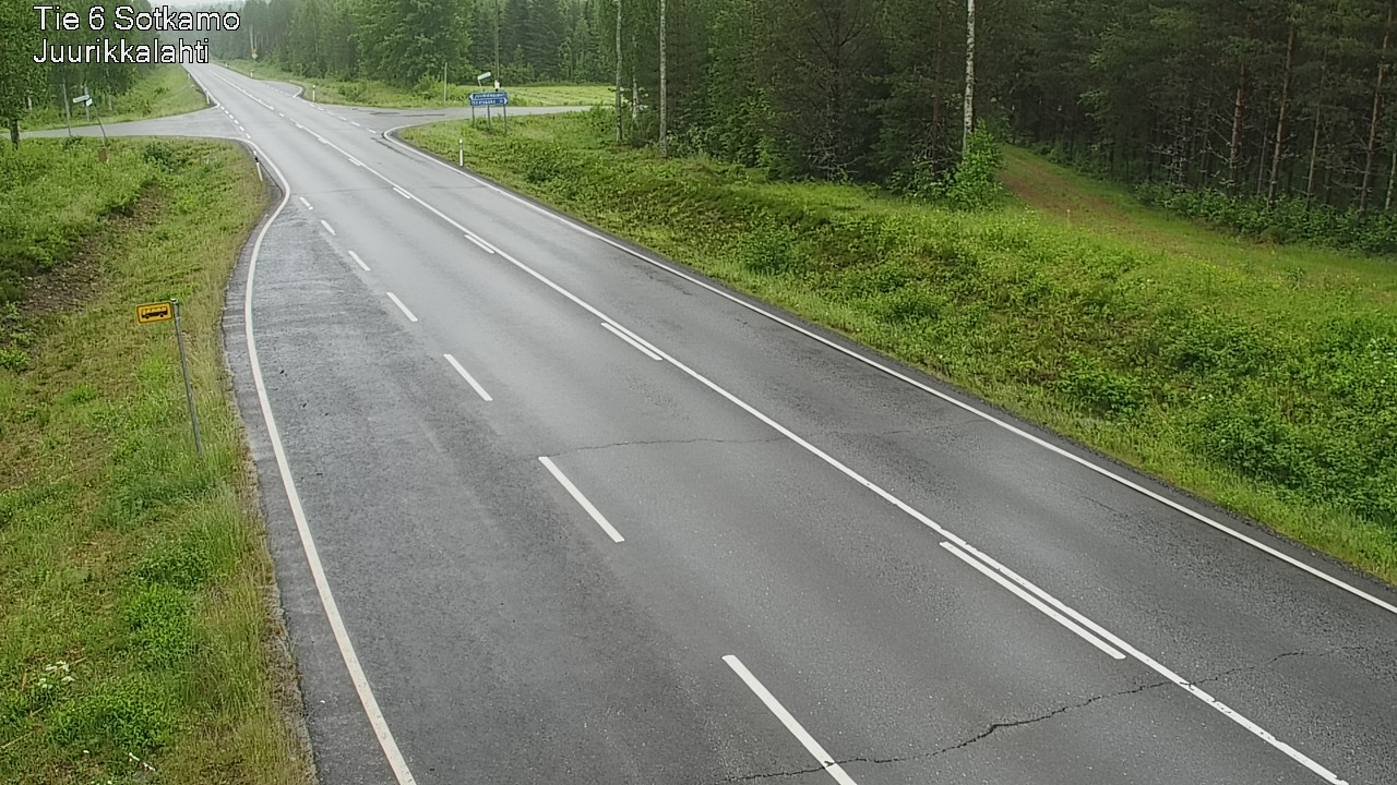 Kelikamerat Kuva Tie 6 Sotkamo, Juurikkalahti, Sotkamo, Kainuu