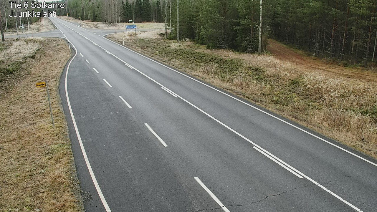 Kelikamerat Kuva Tie 6 Sotkamo, Juurikkalahti, Sotkamo, Kainuu