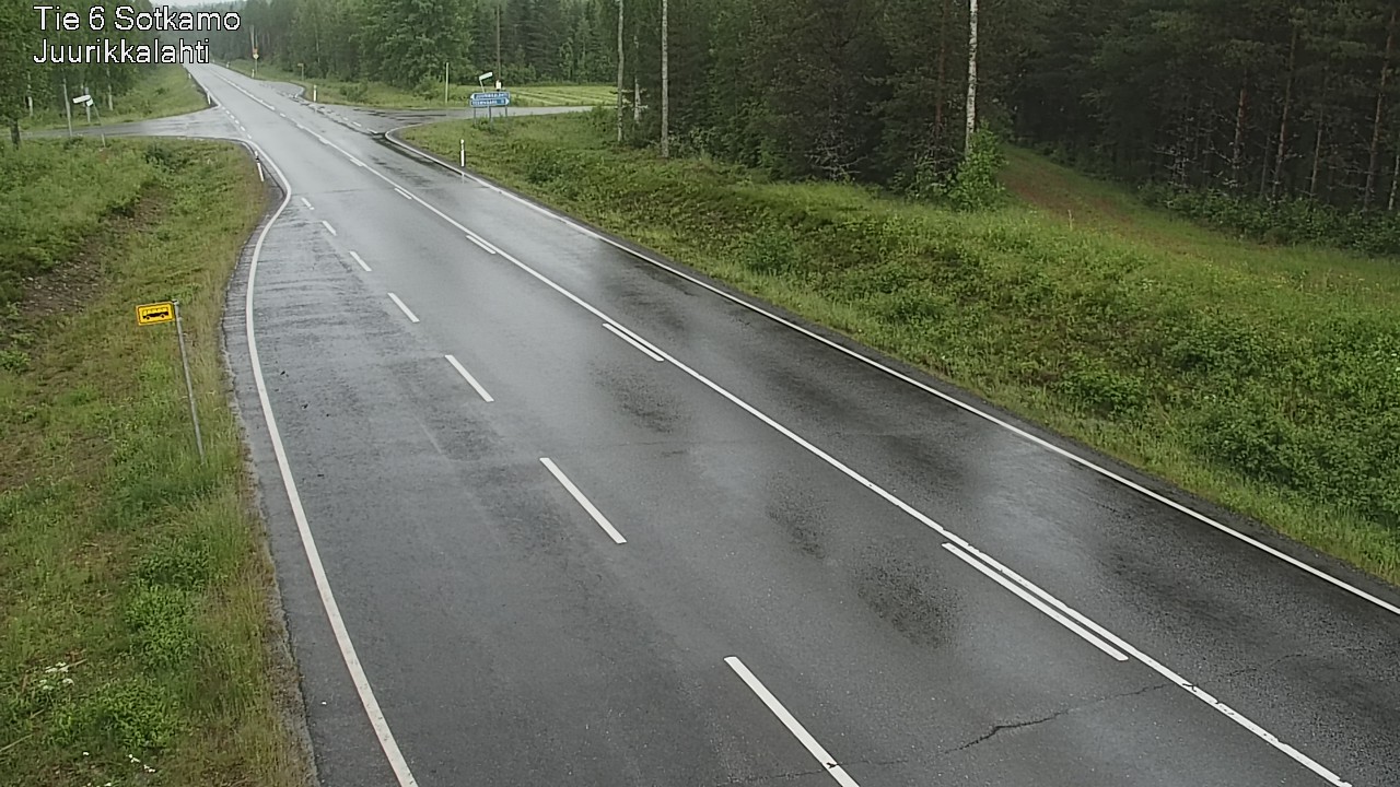 Kelikamerat Kuva Tie 6 Sotkamo, Juurikkalahti, Sotkamo, Kainuu