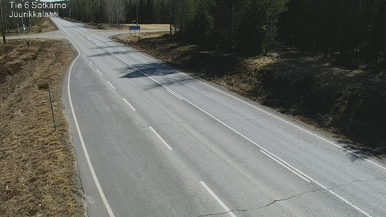 Kelikamerat Kuva Tie 6 Sotkamo, Juurikkalahti, Sotkamo, Kainuu