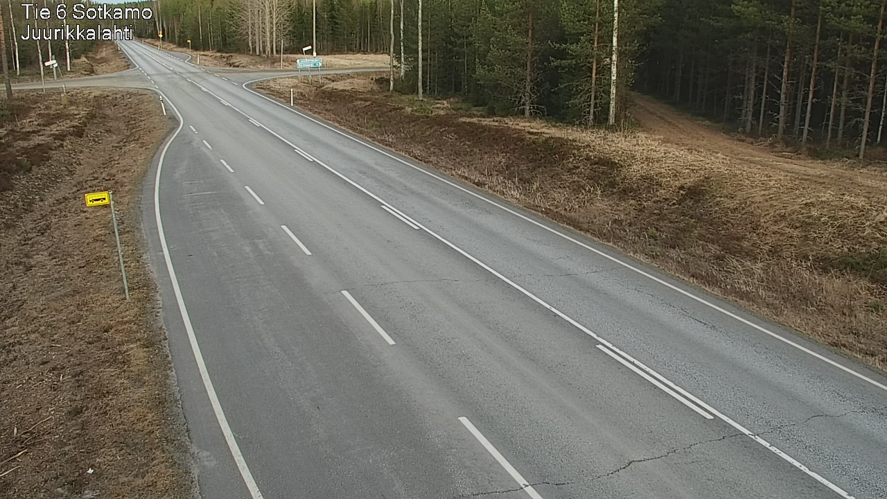 Kelikamerat Kuva Tie 6 Sotkamo, Juurikkalahti, Sotkamo, Kainuu