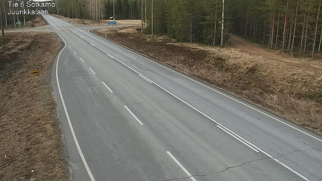 Kelikamerat Kuva Tie 6 Sotkamo, Juurikkalahti, Sotkamo, Kainuu