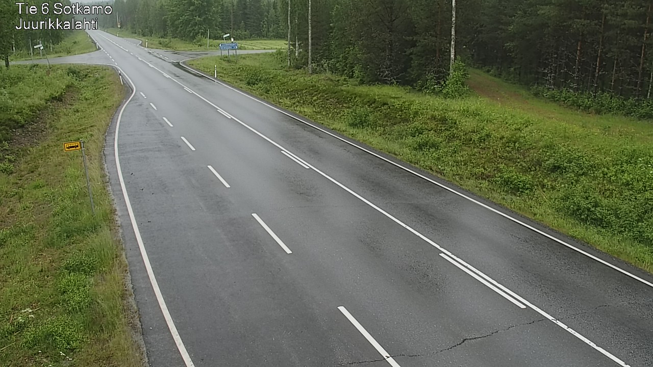 Kelikamerat Kuva Tie 6 Sotkamo, Juurikkalahti, Sotkamo, Kainuu