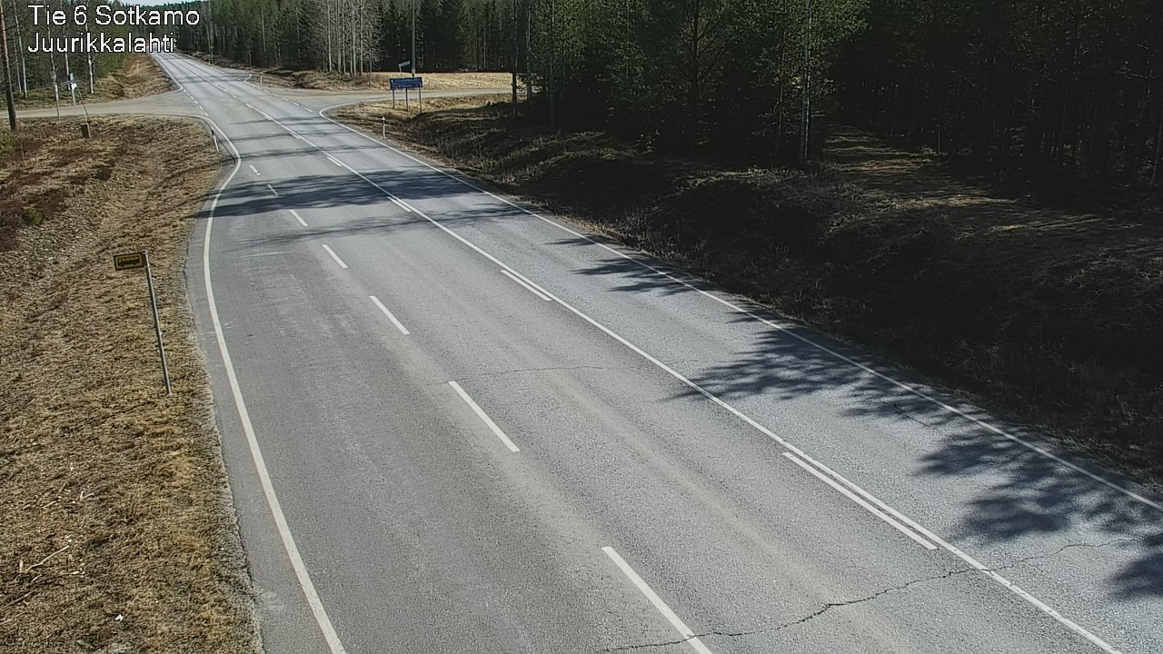 Kelikamerat Kuva Tie 6 Sotkamo, Juurikkalahti, Sotkamo, Kainuu