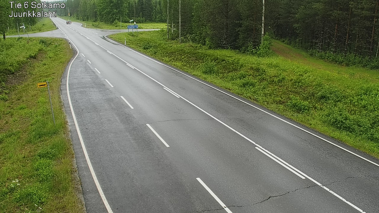 Kelikamerat Kuva Tie 6 Sotkamo, Juurikkalahti, Sotkamo, Kainuu