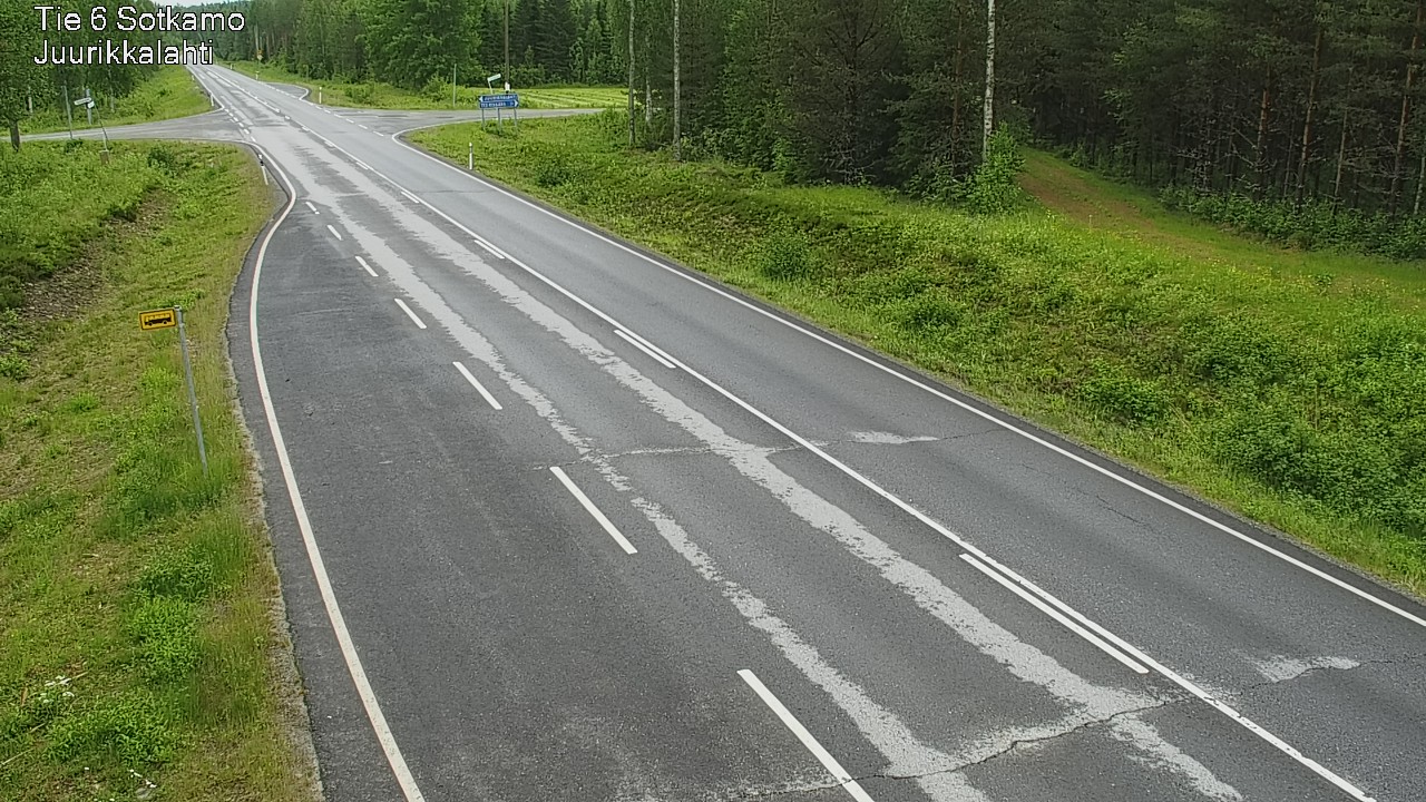 Kelikamerat Kuva Tie 6 Sotkamo, Juurikkalahti, Sotkamo, Kainuu