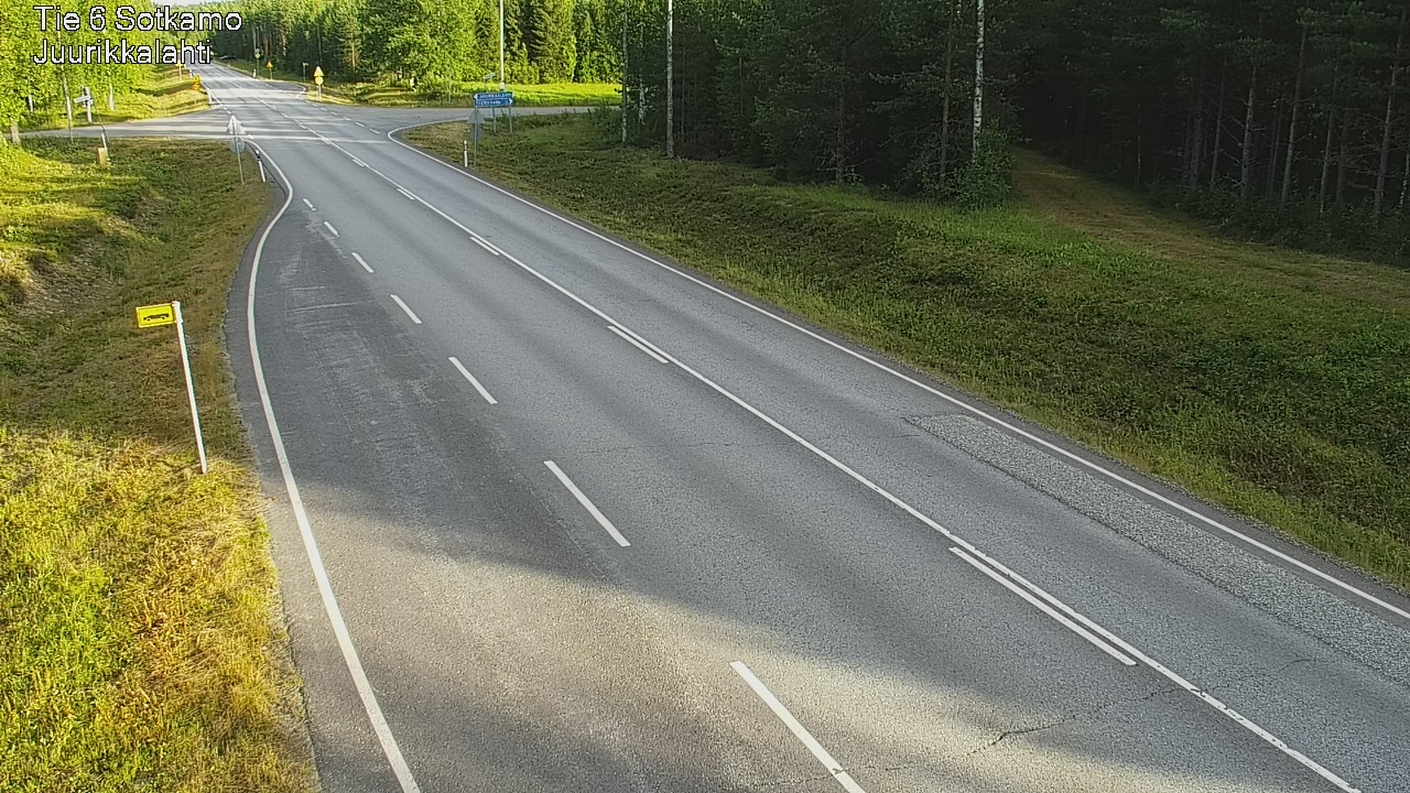 Weather Camera Image Väg 6 Sotkamo, Juurikkalahti, Sotkamo, Kainuu