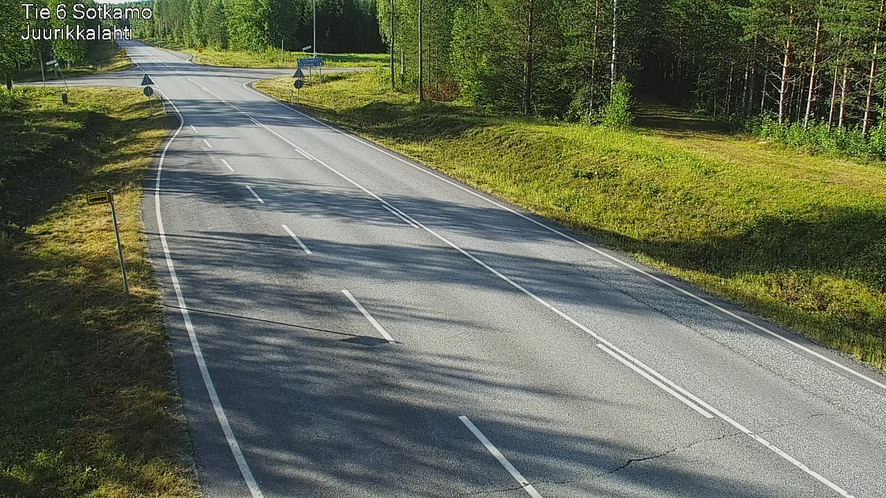 Kelikamerat Kuva Tie 6 Sotkamo, Juurikkalahti, Sotkamo, Kainuu
