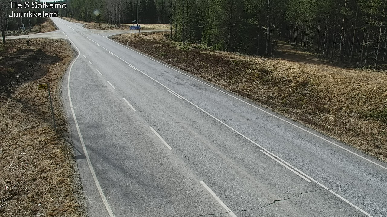 Kelikamerat Kuva Tie 6 Sotkamo, Juurikkalahti, Sotkamo, Kainuu