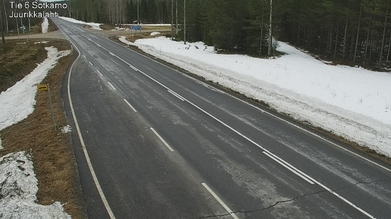 Kelikamerat Kuva Tie 6 Sotkamo, Juurikkalahti, Sotkamo, Kainuu