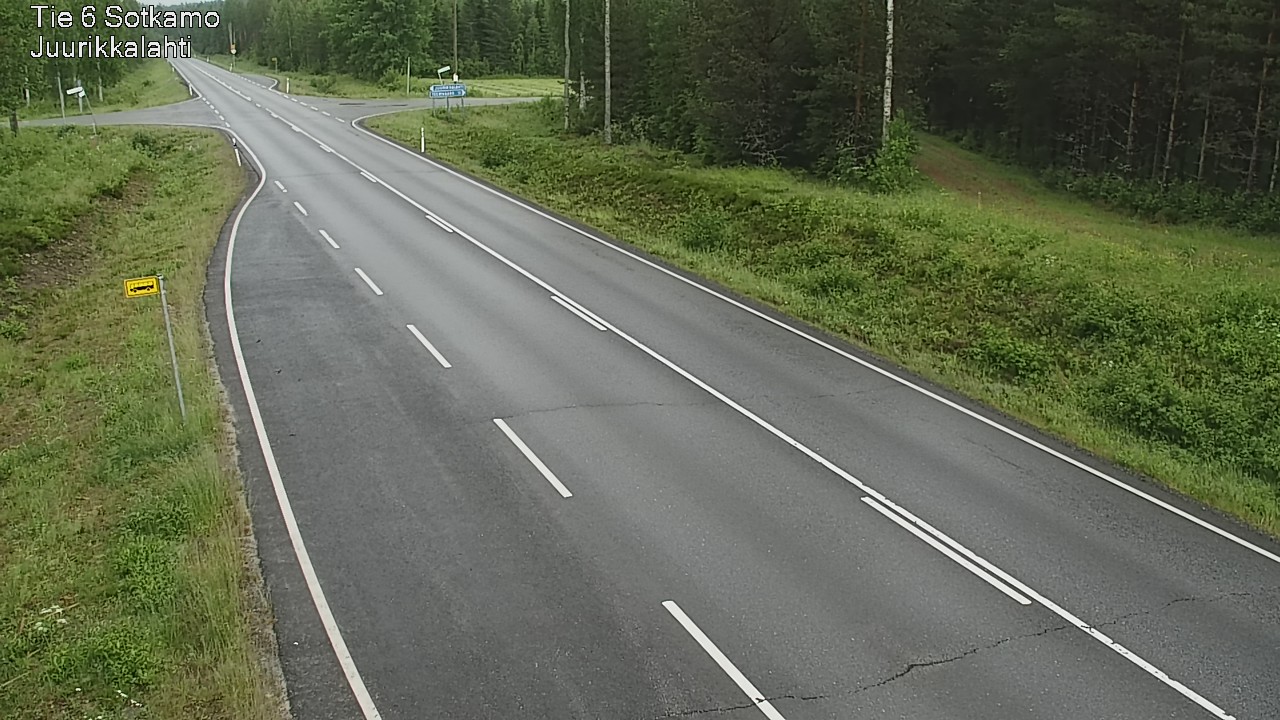 Kelikamerat Kuva Tie 6 Sotkamo, Juurikkalahti, Sotkamo, Kainuu
