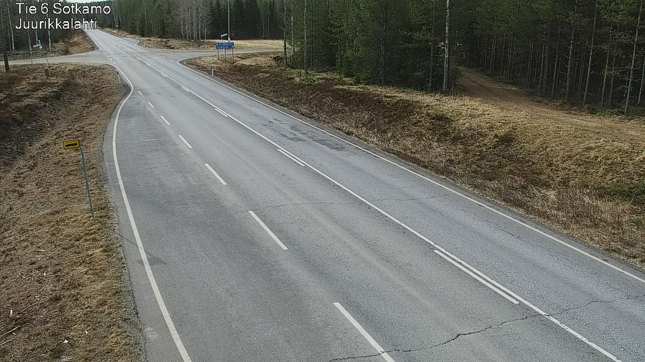 Kelikamerat Kuva Tie 6 Sotkamo, Juurikkalahti, Sotkamo, Kainuu