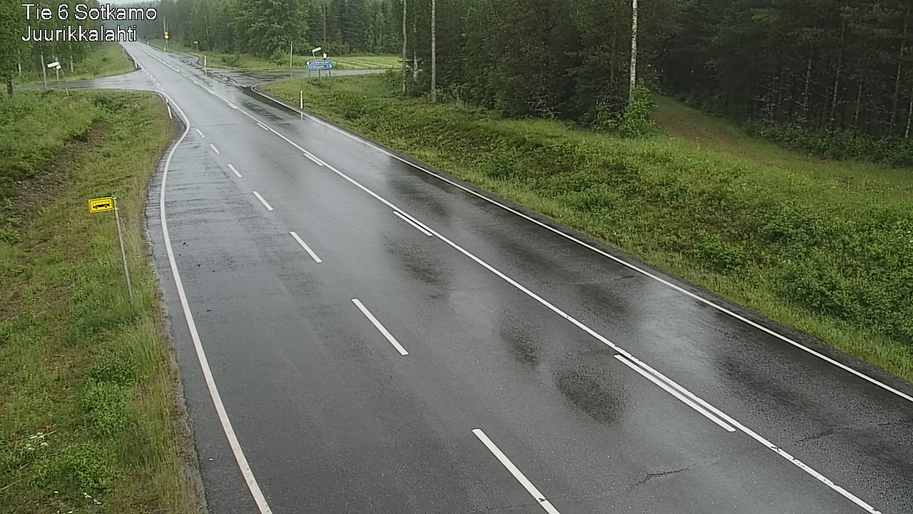 Kelikamerat Kuva Tie 6 Sotkamo, Juurikkalahti, Sotkamo, Kainuu
