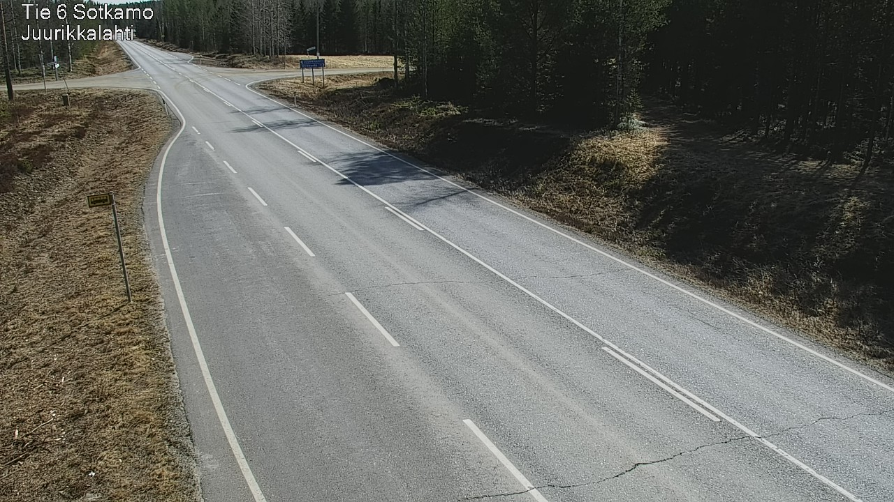 Kelikamerat Kuva Tie 6 Sotkamo, Juurikkalahti, Sotkamo, Kainuu