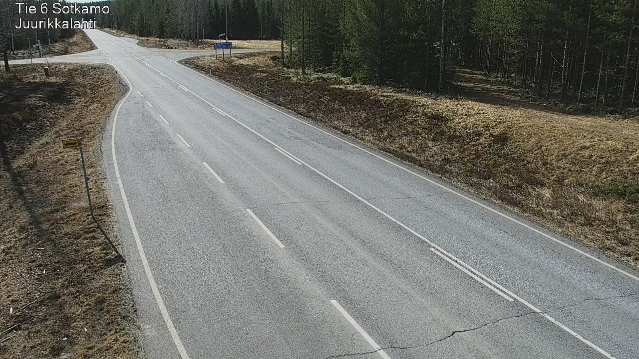 Kelikamerat Kuva Tie 6 Sotkamo, Juurikkalahti, Sotkamo, Kainuu