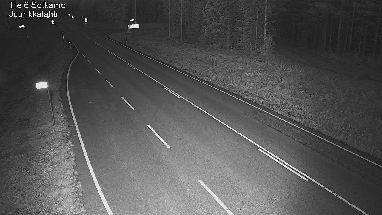 Weather Camera Image Väg 6 Sotkamo, Juurikkalahti, Sotkamo, Kainuu