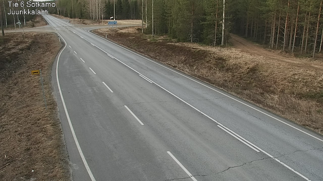 Kelikamerat Kuva Tie 6 Sotkamo, Juurikkalahti, Sotkamo, Kainuu