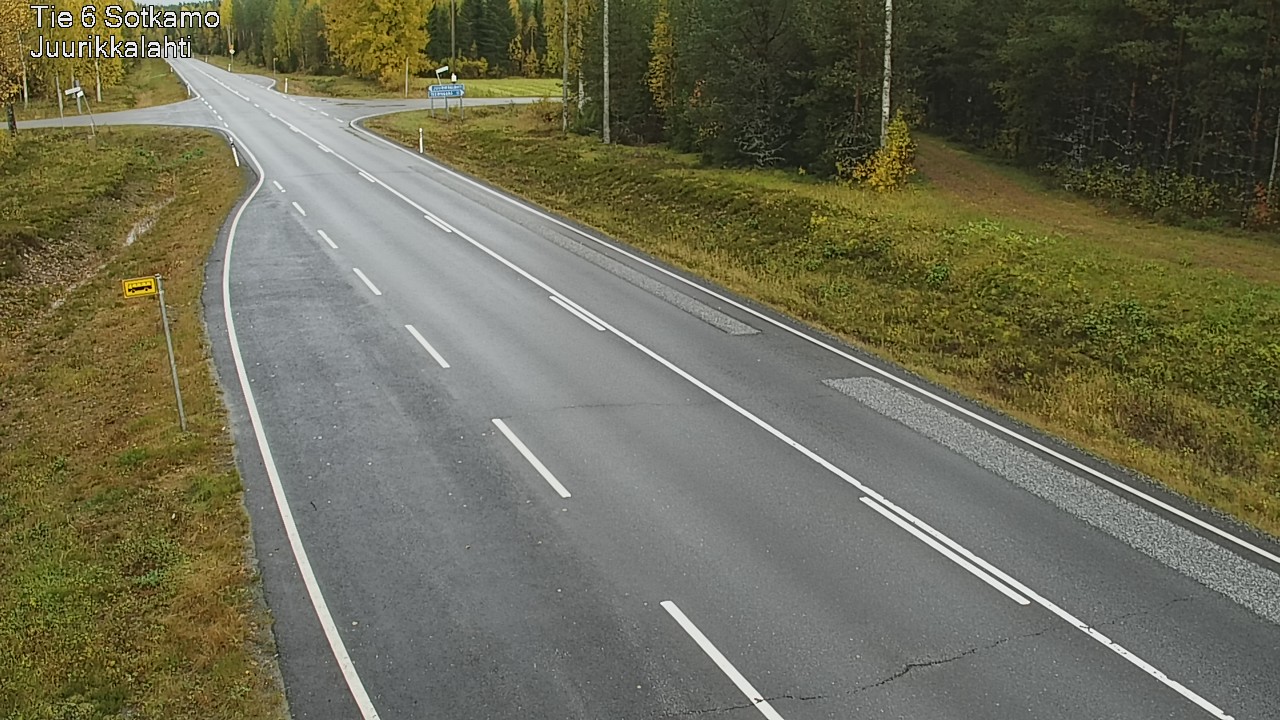 Kelikamerat Kuva Tie 6 Sotkamo, Juurikkalahti, Sotkamo, Kainuu