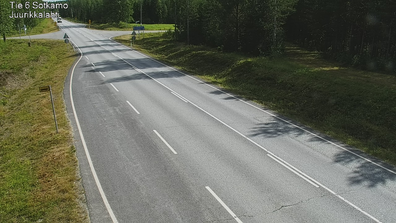 Weather Camera Image Väg 6 Sotkamo, Juurikkalahti, Sotkamo, Kainuu