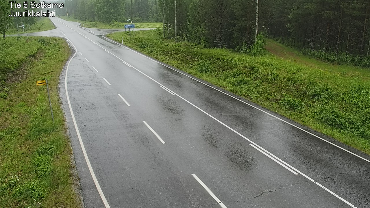 Kelikamerat Kuva Tie 6 Sotkamo, Juurikkalahti, Sotkamo, Kainuu