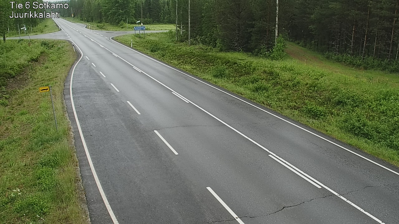 Kelikamerat Kuva Tie 6 Sotkamo, Juurikkalahti, Sotkamo, Kainuu