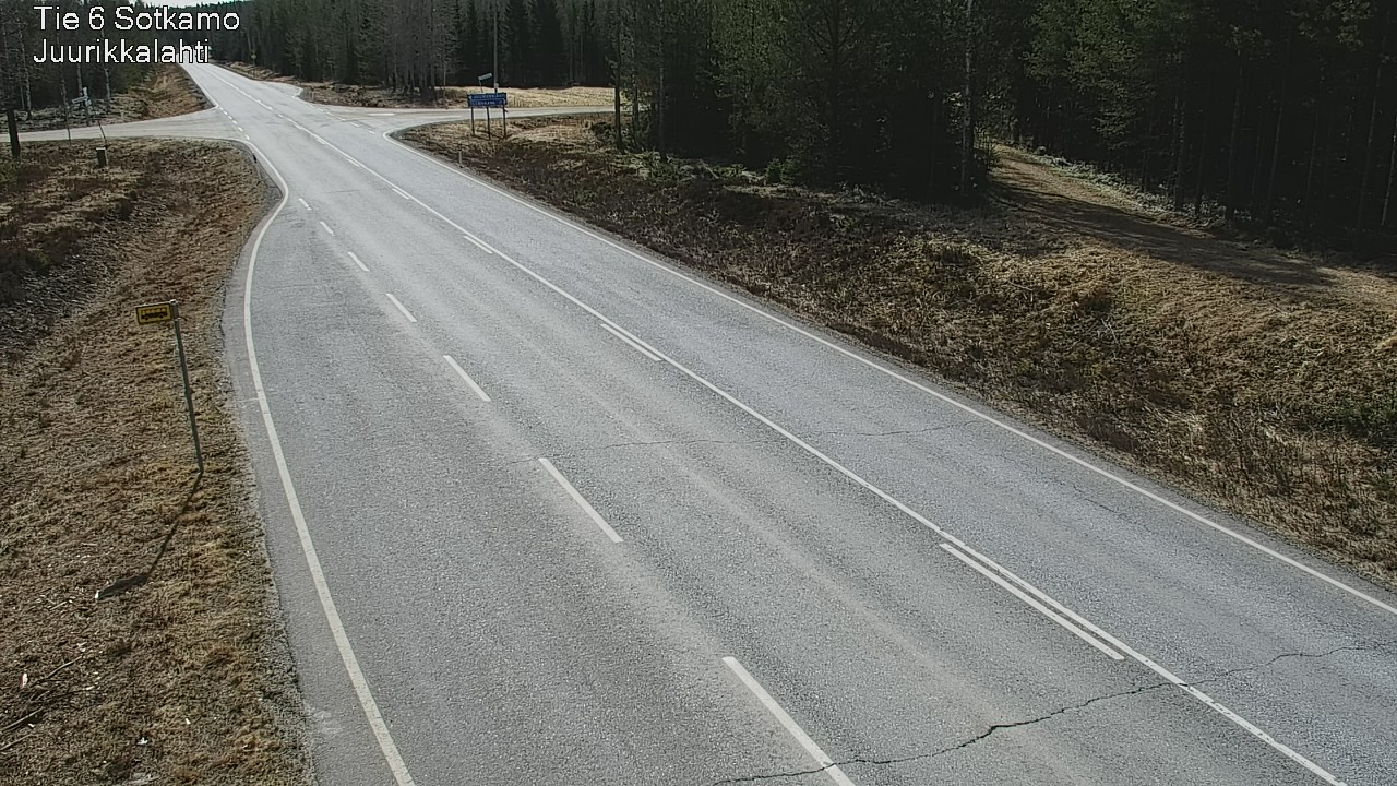 Kelikamerat Kuva Tie 6 Sotkamo, Juurikkalahti, Sotkamo, Kainuu