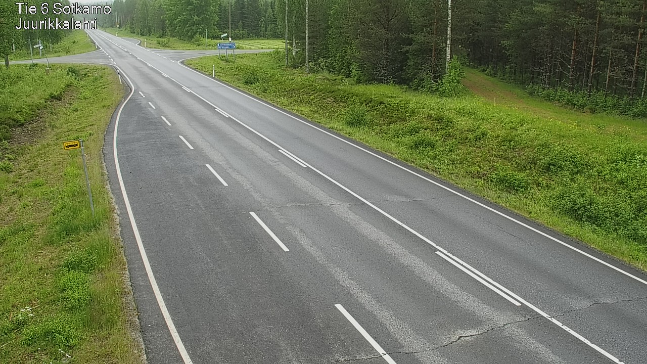 Kelikamerat Kuva Tie 6 Sotkamo, Juurikkalahti, Sotkamo, Kainuu