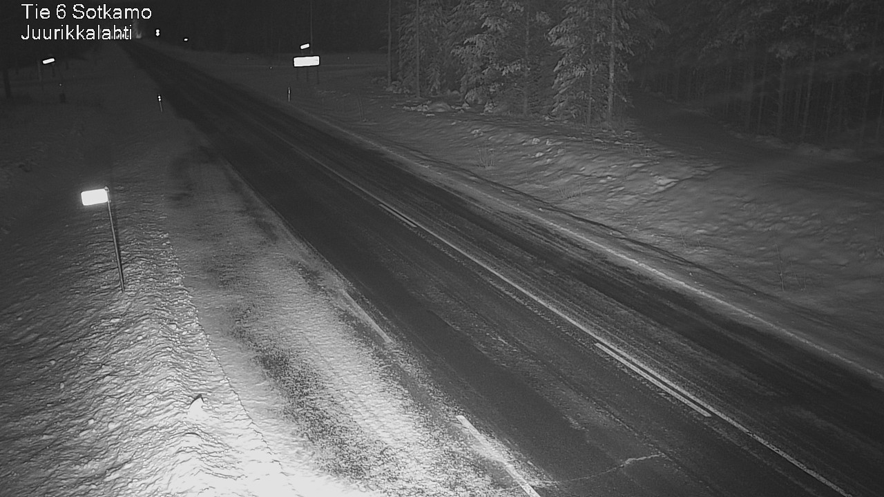 Weather Camera Image Väg 6 Sotkamo, Juurikkalahti, Sotkamo, Kainuu