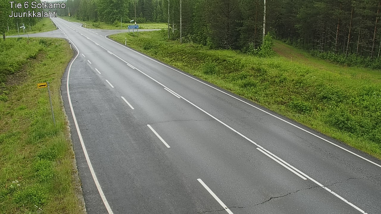 Kelikamerat Kuva Tie 6 Sotkamo, Juurikkalahti, Sotkamo, Kainuu