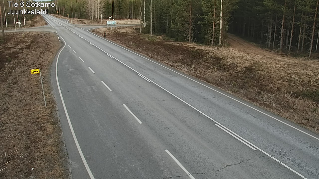 Kelikamerat Kuva Tie 6 Sotkamo, Juurikkalahti, Sotkamo, Kainuu