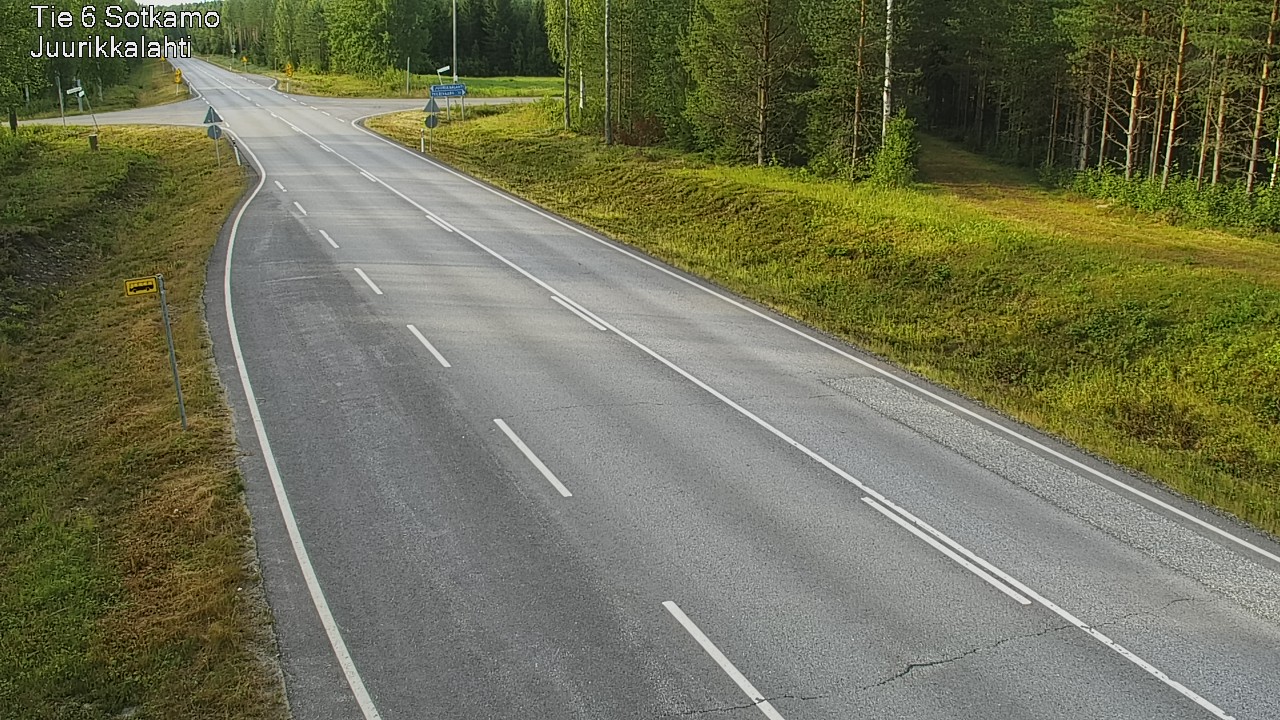 Kelikamerat Kuva Tie 6 Sotkamo, Juurikkalahti, Sotkamo, Kainuu