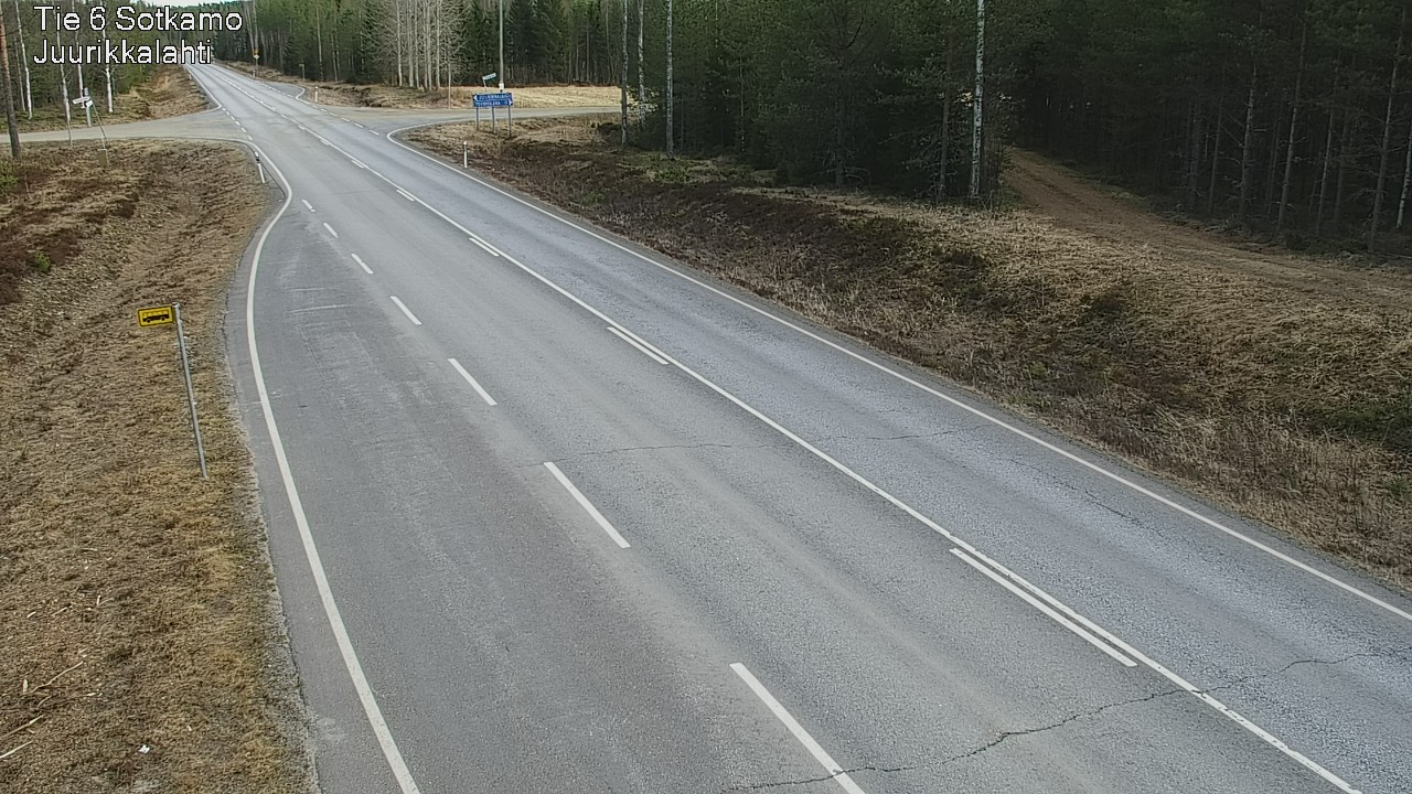 Kelikamerat Kuva Tie 6 Sotkamo, Juurikkalahti, Sotkamo, Kainuu