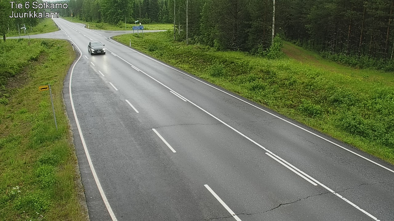 Kelikamerat Kuva Tie 6 Sotkamo, Juurikkalahti, Sotkamo, Kainuu